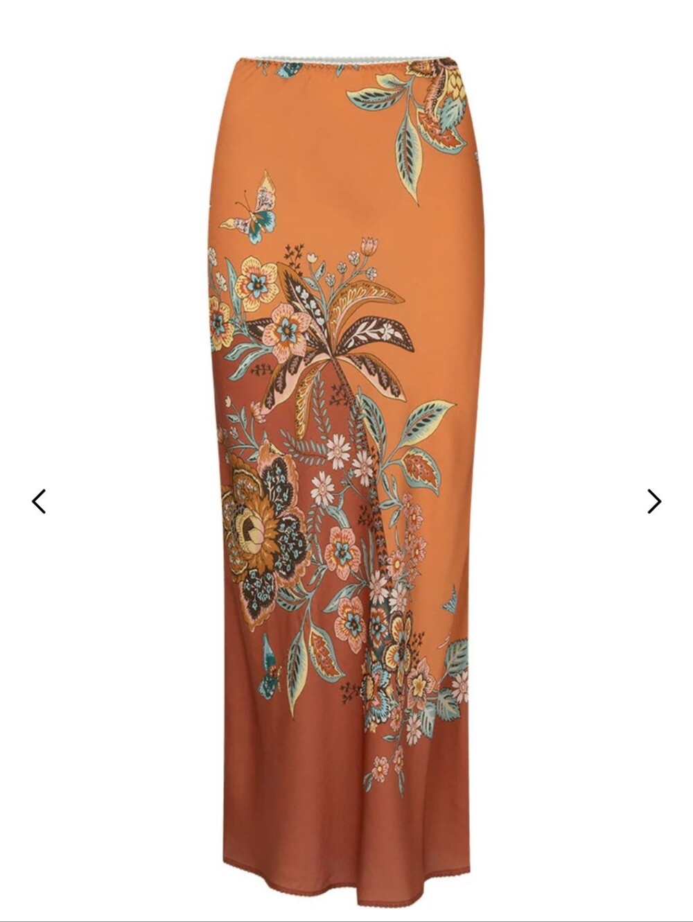 Spell - Mojave Lily Bias Skirt (Amber) And SPELL - Mojave Lily Lace Up Cami - Picture 2 of 13